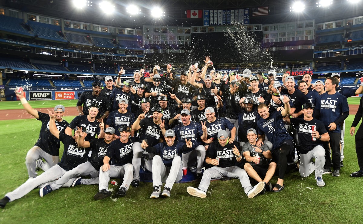 YankeesALEastChampions